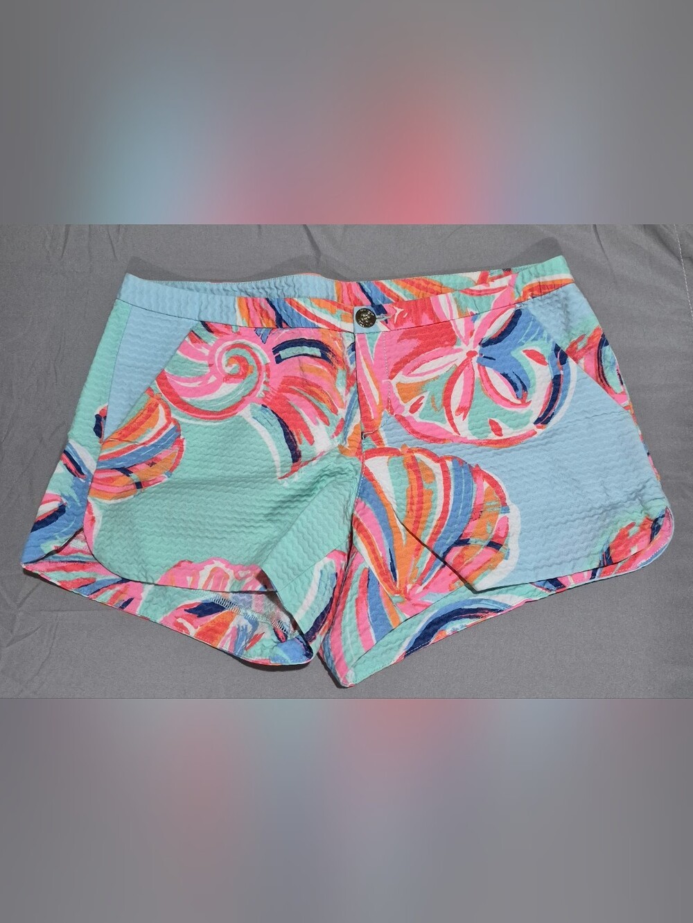 Lilly Pulitzer Adie Shellebrate Seashell Shorts Size 2 Style 23582